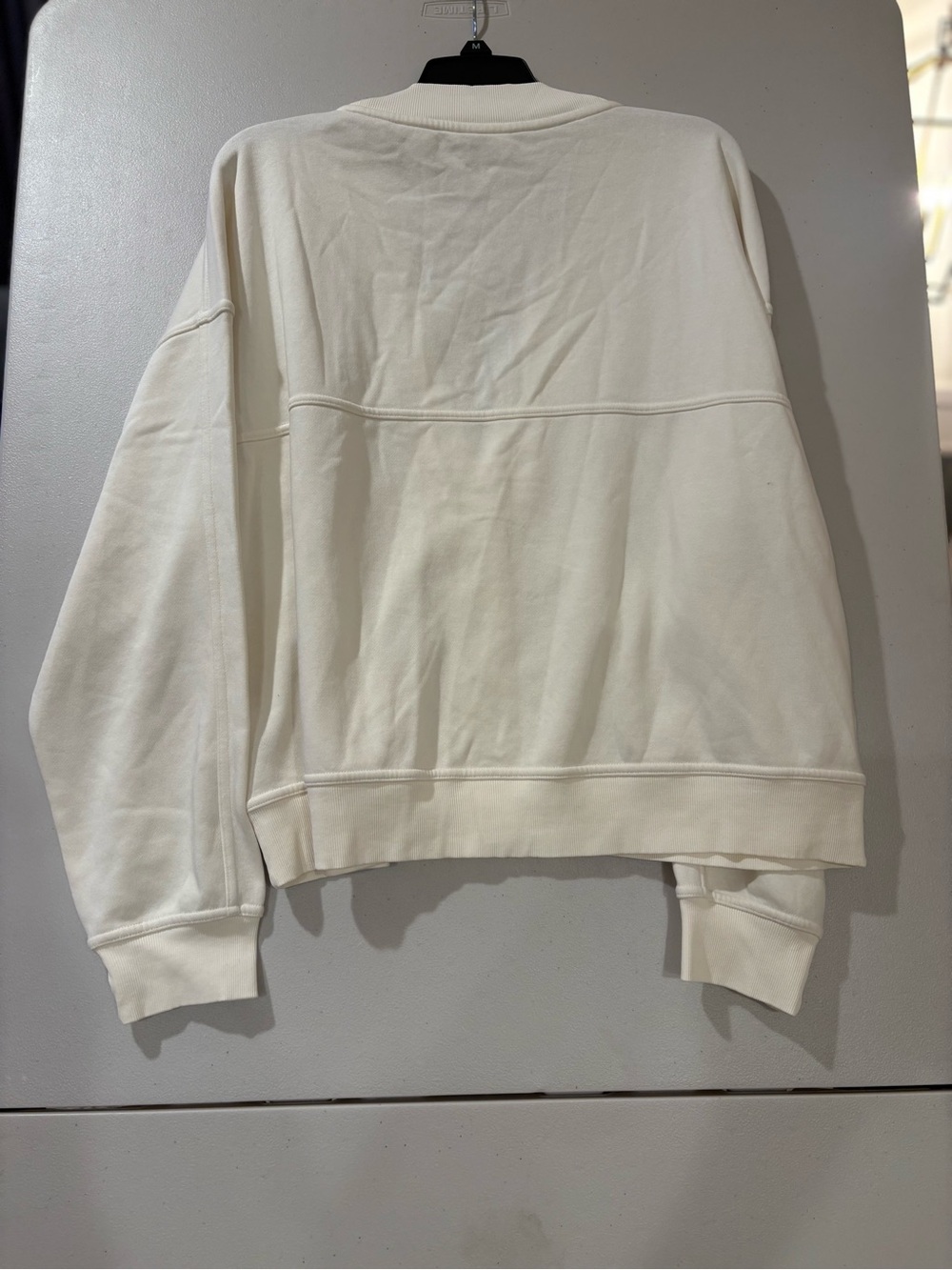 NWOT Universal Thread Women's Fleece Cardigan - Cream White Size L - Picture 7 of 7